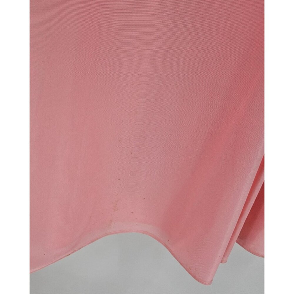 Vintage L.S. Ayers Pink Maxi Dress Lace Jacket Size 12 Mother of the Bride - Picture 8 of 11